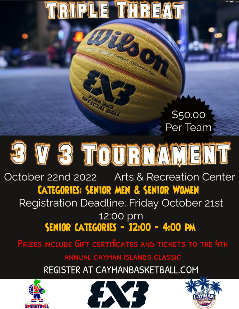 Register for the Triple Threat 3×3 Tournament Cayman Islands