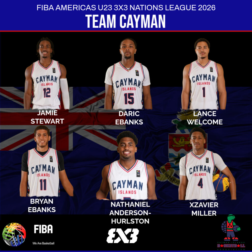 Cayman Islands National 3×3 Teams Set to Compete at the 2026 FIBA Americas U23 3×3 Nations League in Chile
