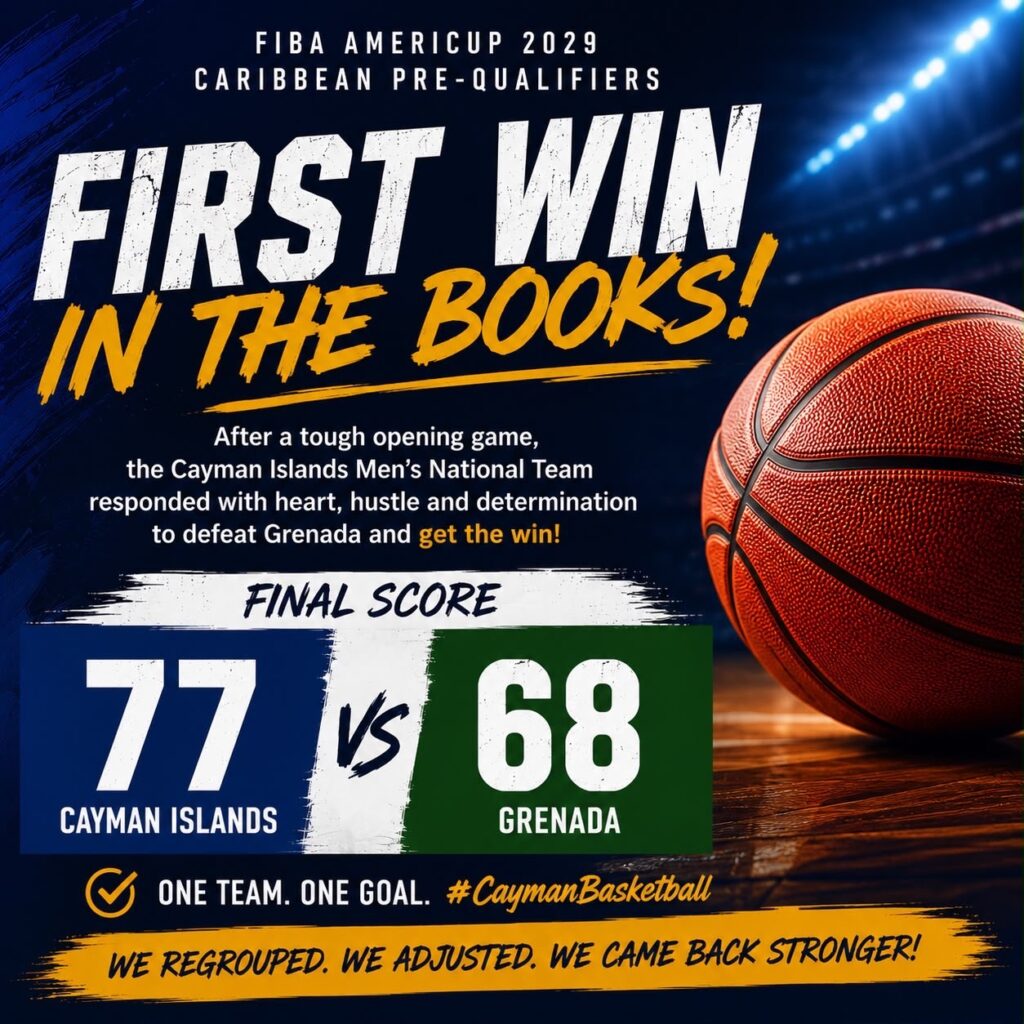 Cayman Defeats Grenada in Americup Pre-Qualifiers