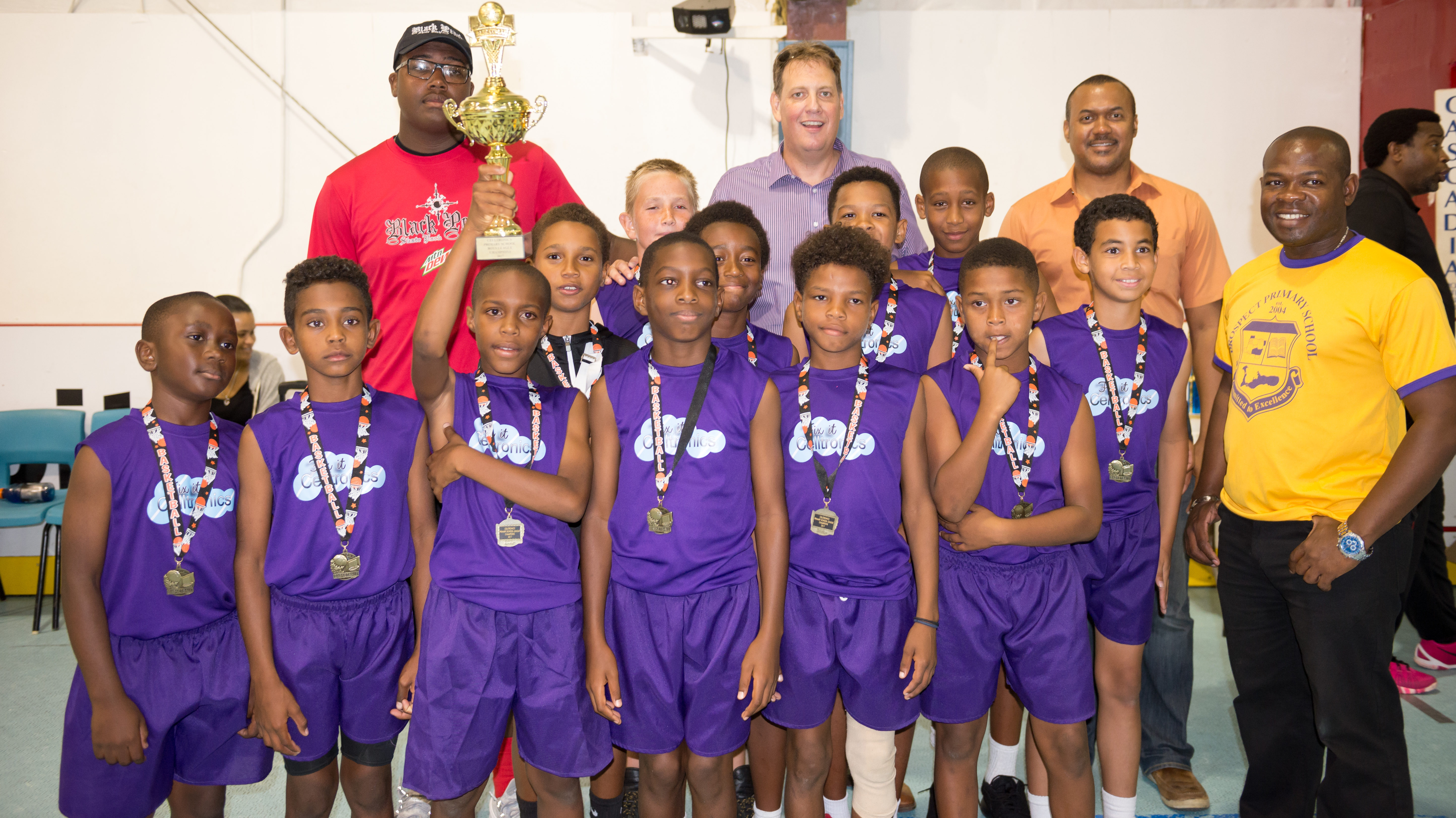 primary school Cayman Islands Basketball Association